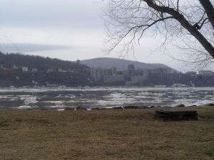 West point from Garrison landing