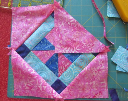 on point block adding setting triangles